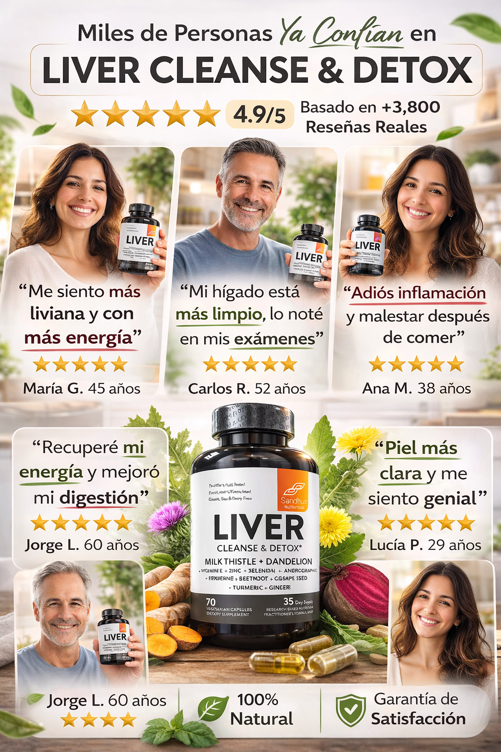 🌿 LIVER CLEAN™ – HÍGADO SANO + ENVÍO GRATIS📦