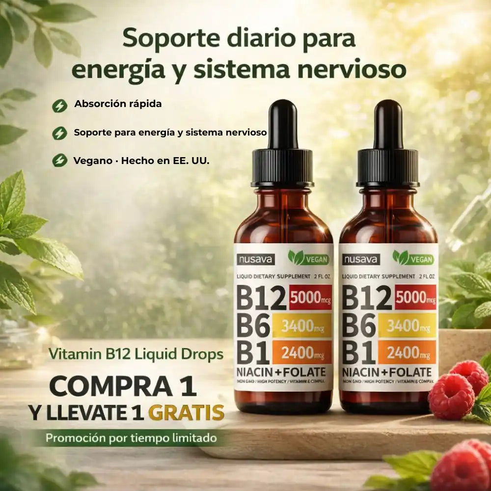 PACK DÚO COMPLEJO MULTIVITAMÍNICO B12-B6-B1 🎁 ÚLTIMAS UNIDADES 🎁