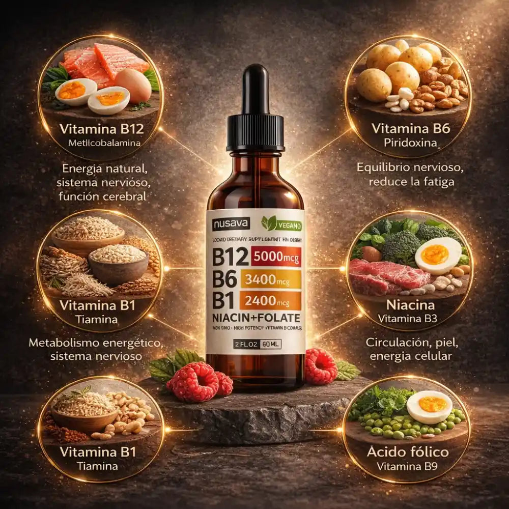 PACK DÚO COMPLEJO MULTIVITAMÍNICO B12-B6-B1 🎁 ÚLTIMAS UNIDADES 🎁