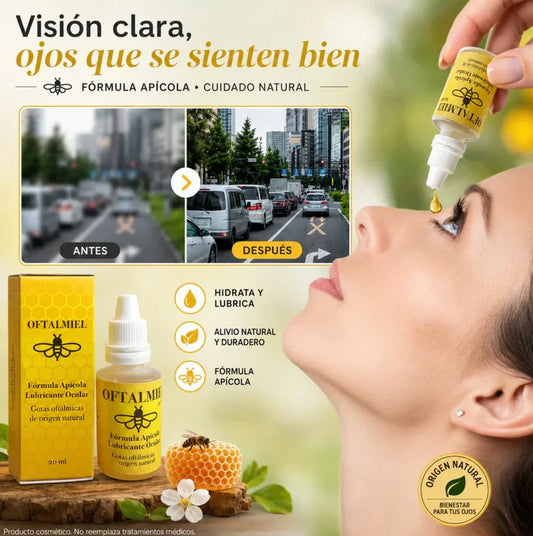OFTALMIEL™🐝- GOTAS MÁGICAS + ENVÍO GRATIS📦