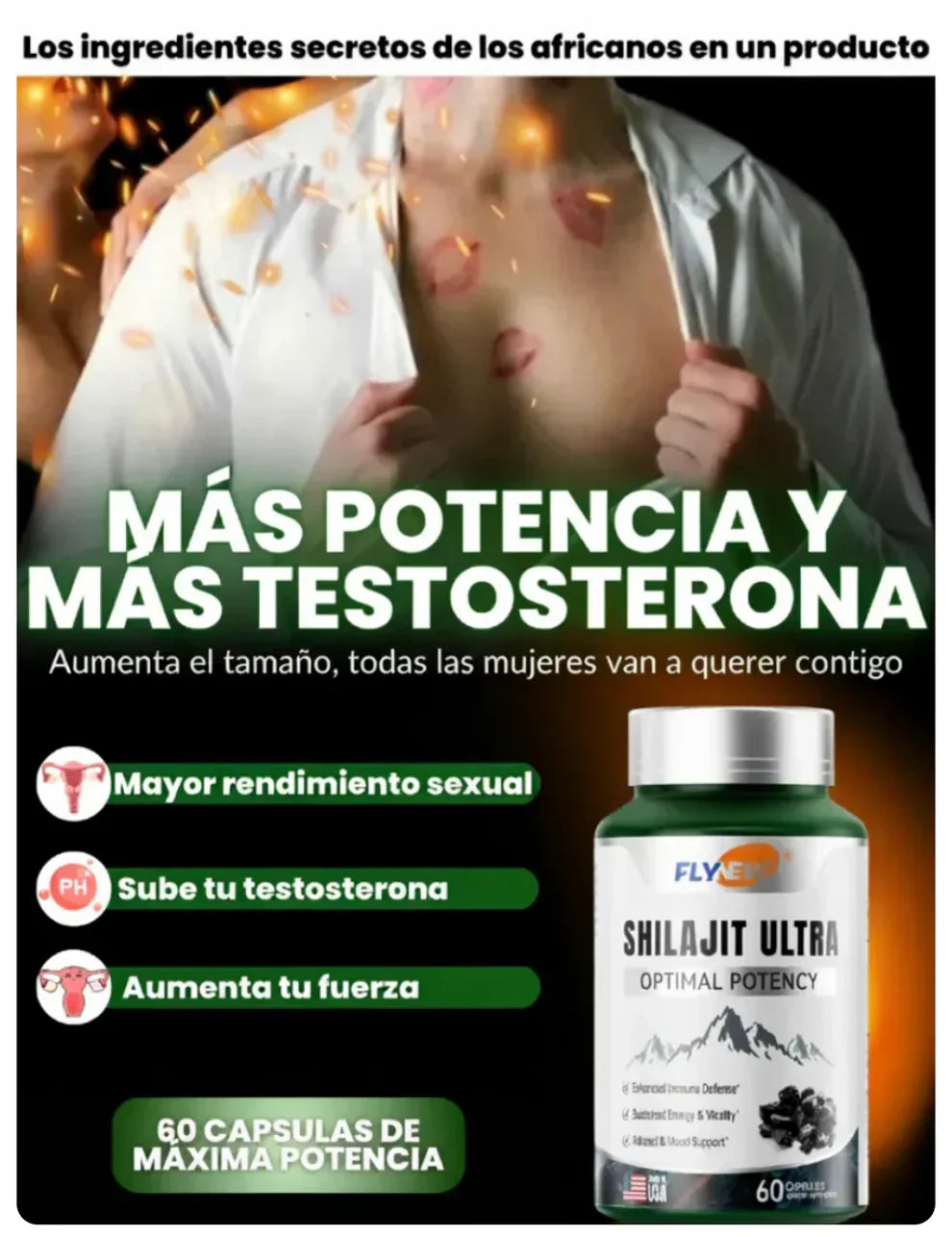 Titan Shilajit Ultra™ | Testosterona y resistencia para Hombres Imparables 🔥