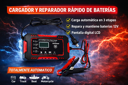POWERSTART™  - INCLUYE CARGADOR Y CABLES PARA TU VEHÍCULO + ENVÍO GRATIS📦