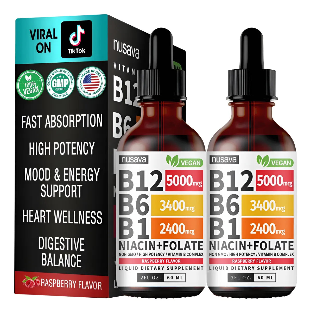 PACK DÚO COMPLEJO MULTIVITAMÍNICO B12-B6-B1 🎁 ÚLTIMAS UNIDADES 🎁