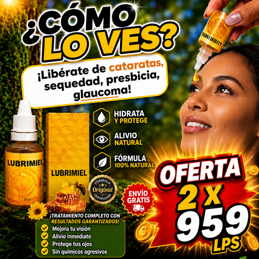 LUBRIMIEL™🐝- GOTAS MÁGICAS + ENVÍO GRATIS📦