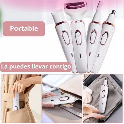 Depiladora 4 en 1
