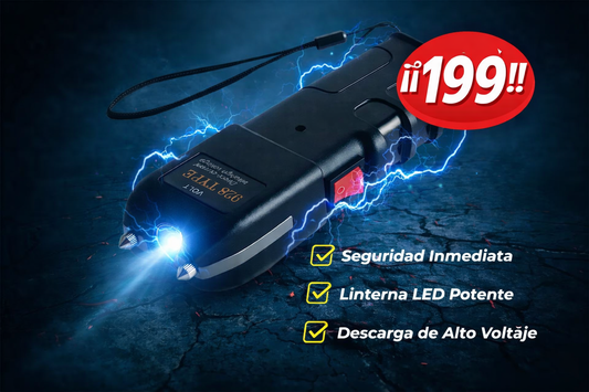 🔦Linterna Eléctrica de Defensa Personal 928 Type + ENVÍO GRATIS