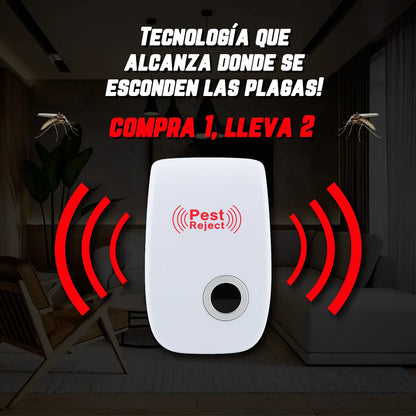 Pest Reject™ 2x1 - Protege tu Hogar de las Plagas (Seguro para Niños y Mascotas)