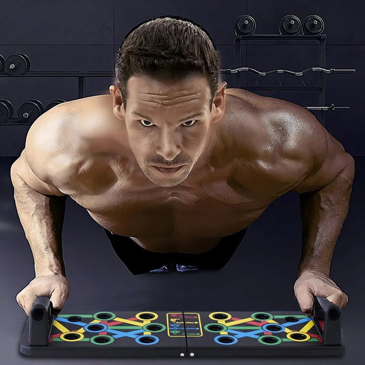 Tabla Profesional de Flexiones Multifuncional (Push-Up Board)