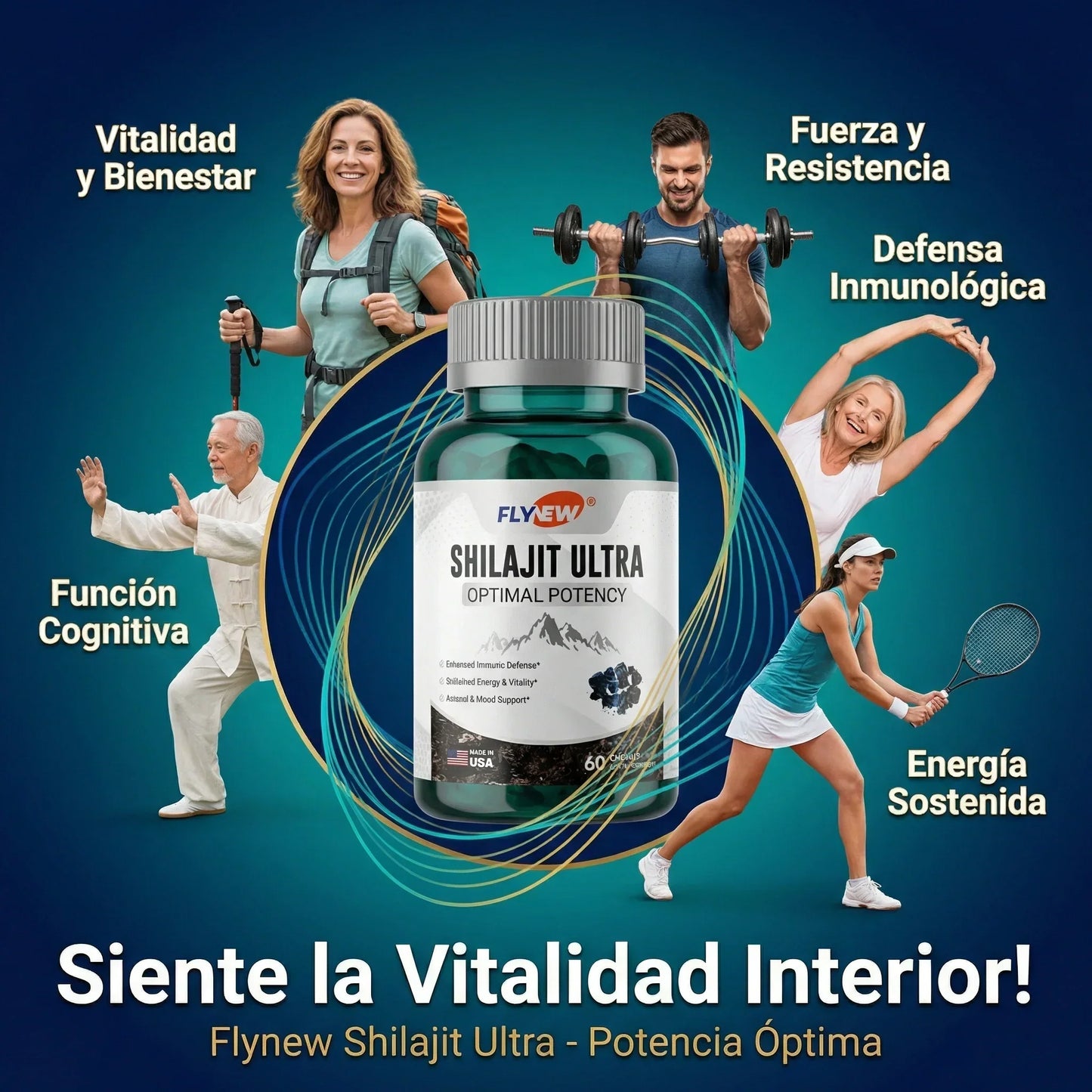 Titan Shilajit Ultra™ | Testosterona y resistencia para Hombres Imparables 🔥